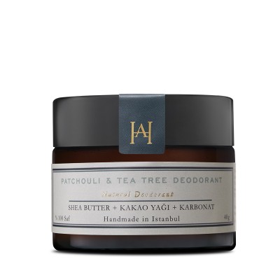 Patchouli & Tea Tree Doğal Deodorant - Homemade Aromaterapi Patchouli & Tea Tree Doğal Deodorant