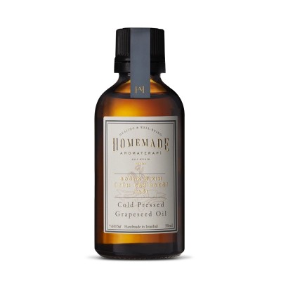 Soğuk Sıkım Üzüm Çekirdeği Yağı - Homemade Aromaterapi Soğuk Sıkım Üzüm Çekirdeği Yağı